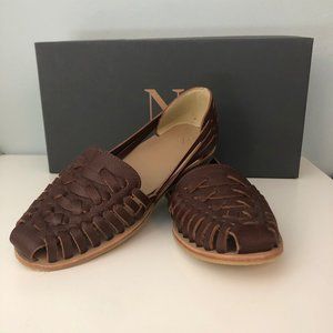 Nisolo Ecuador Huarache Sandal - Burnt Sienna 7.5